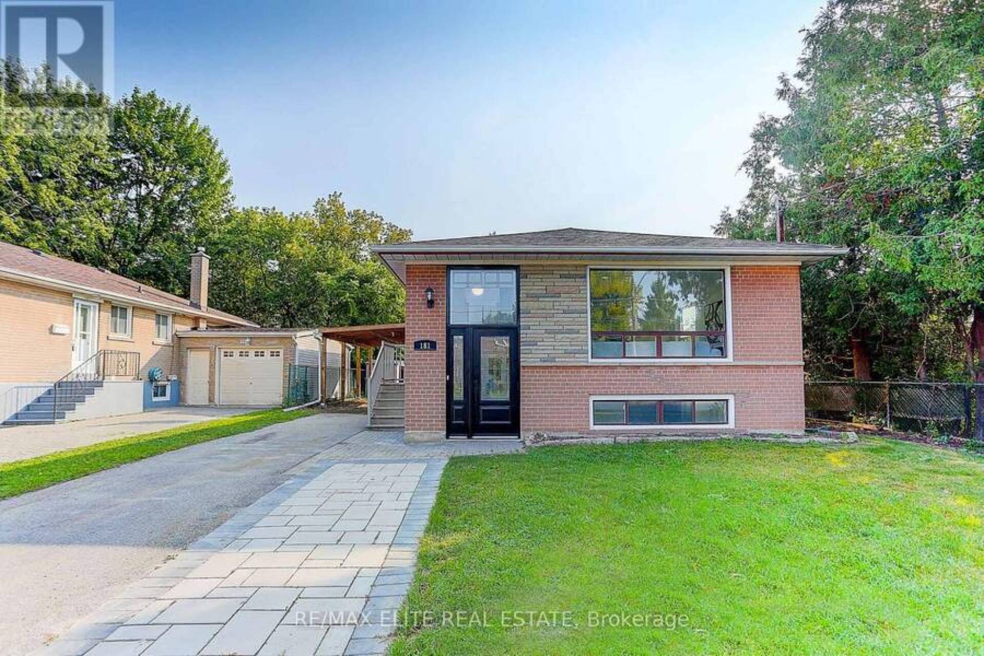 LOWER - 181 MAPLE AVENUE Richmond Hill