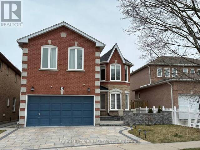 5 EL DORADO STREET Richmond Hill Ontario