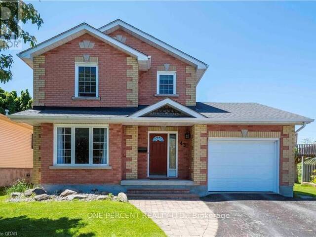 43 SHERWOOD CRESCENT Belleville Ontario