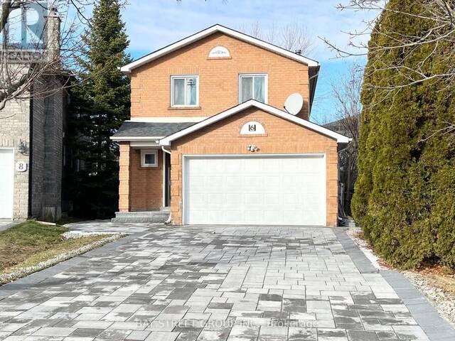 6 MCNAIRN COURT Richmond Hill Ontario