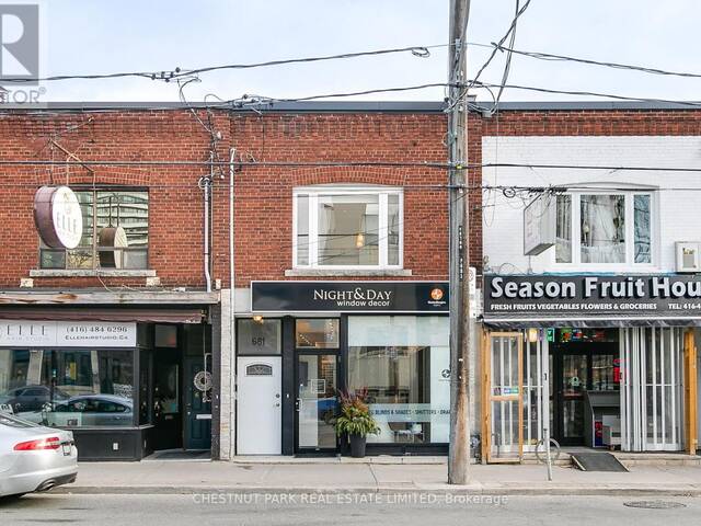 681 MOUNT PLEASANT ROAD Toronto Ontario