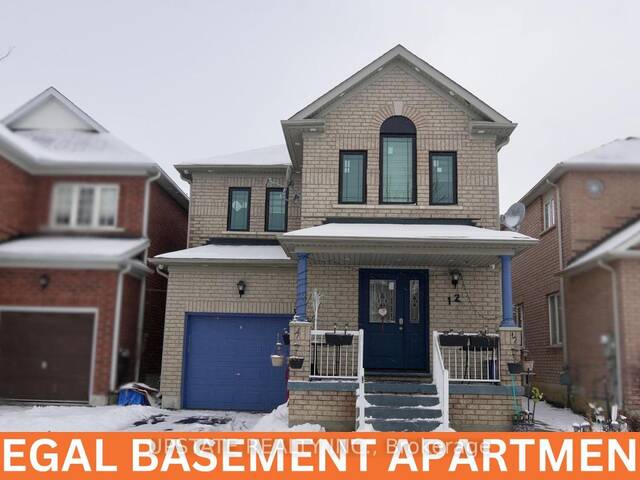 12 BRAMFIELD STREET Brampton Ontario