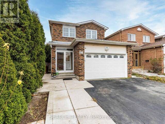 194 SIMMONS BOULEVARD Brampton Ontario