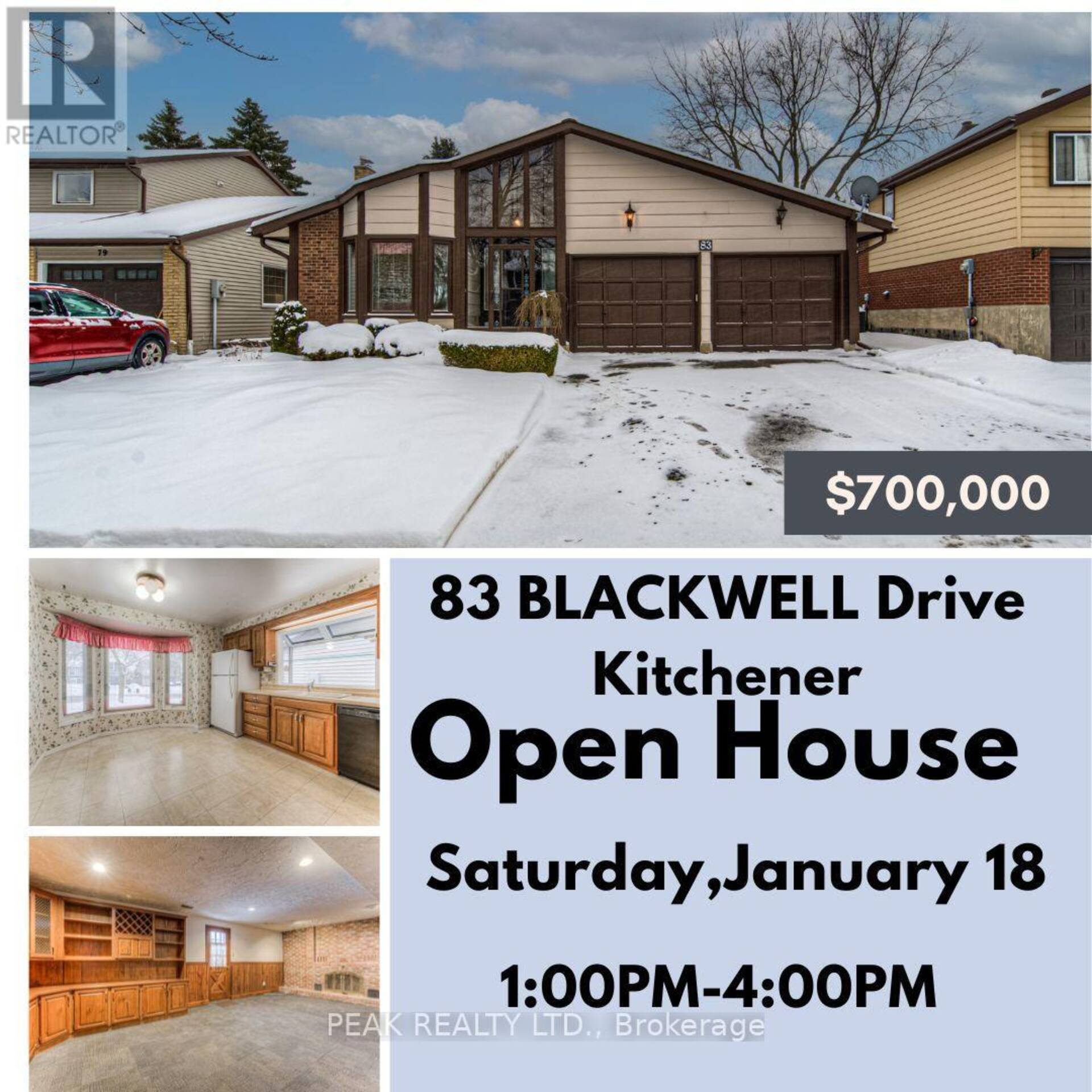 83 BLACKWELL DRIVE Kitchener