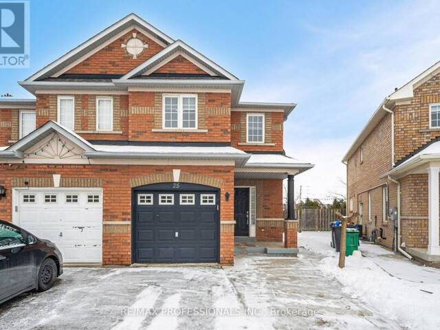 25 COSENZA COURT Brampton Ontario