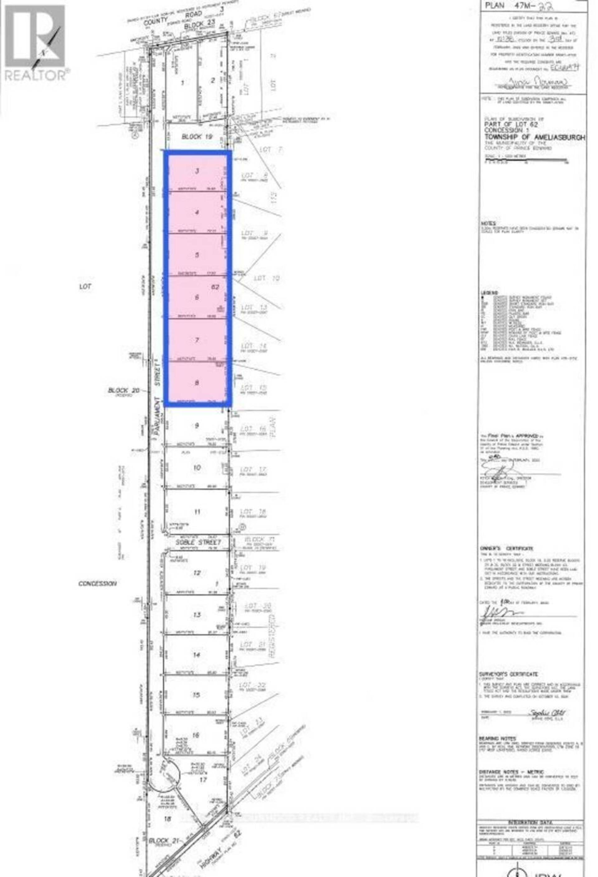 LOT 3-8 PARLIAMENT STREET Prince Edward County