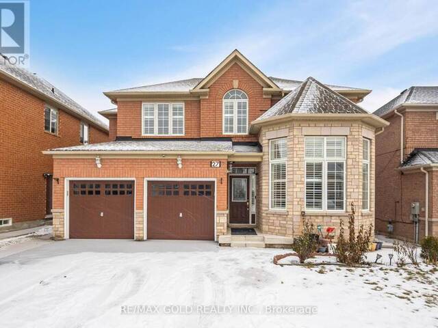 27 HORIZON STREET Brampton Ontario