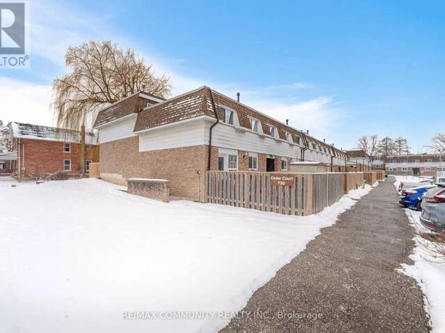 25 - 730 CEDAR STREET Oshawa Ontario