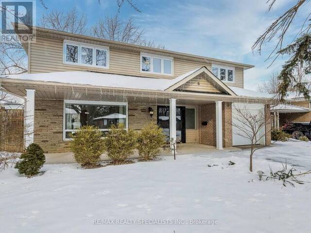 6 NORVAL CRESCENT Brampton Ontario