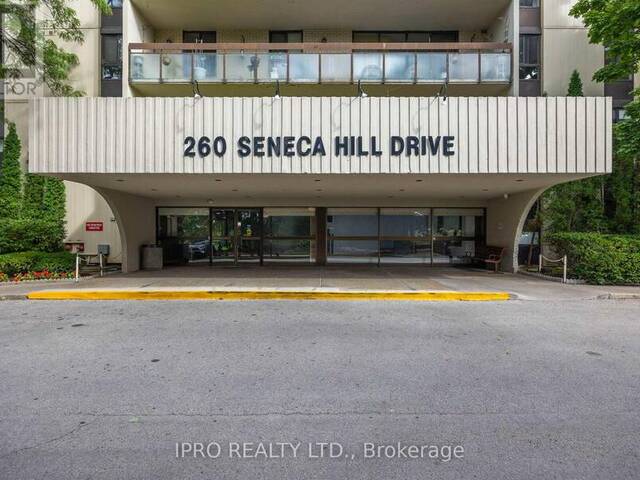 1203 - 260 SENECA HILL DRIVE Toronto Ontario