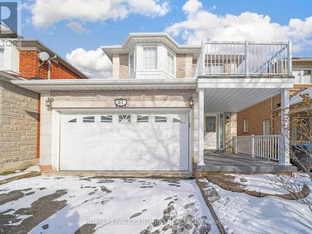 21 GOLD HILL ROAD Brampton Ontario