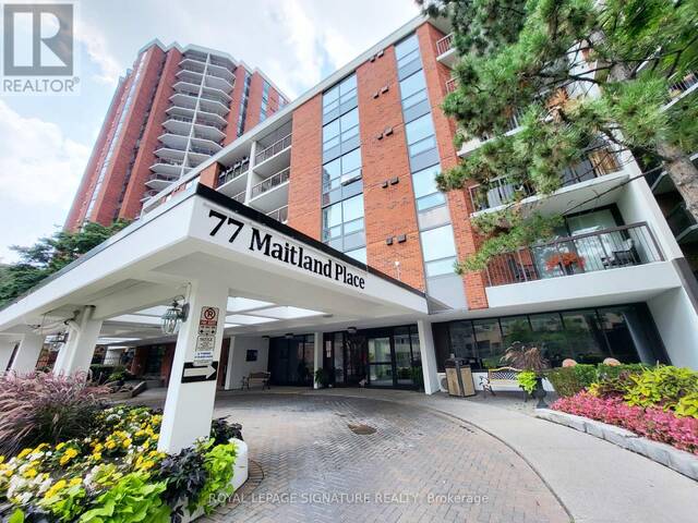 205 - 77 MAITLAND PLACE Toronto Ontario