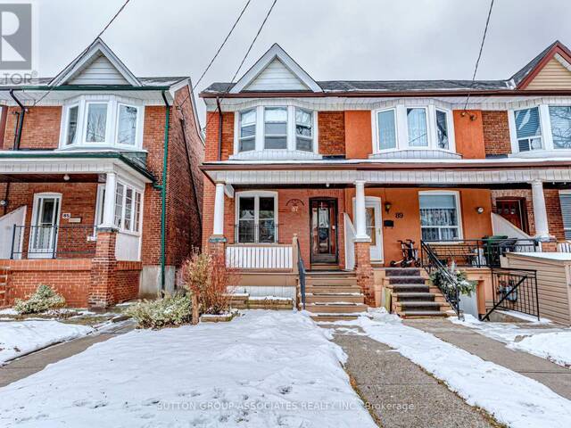 87 FERMANAGH AVENUE Toronto Ontario