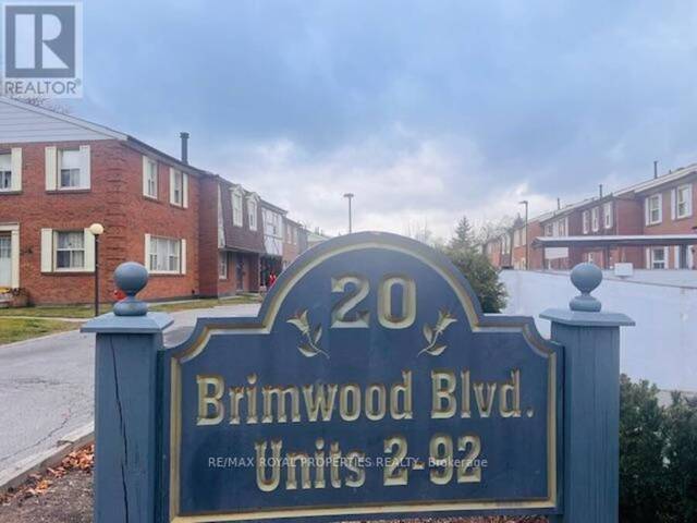 12 - 20 BRIMWOOD BOULEVARD Toronto Ontario