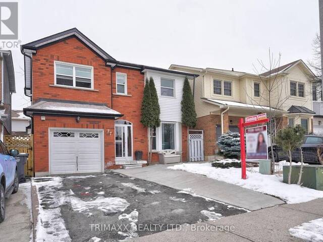 77 STONELEDGE CIRCLE N Brampton Ontario