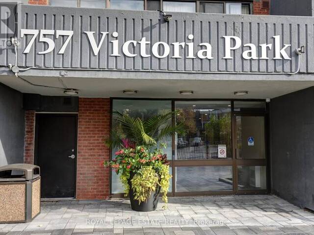 906 - 757 VICTORIA PARK AVENUE Toronto Ontario