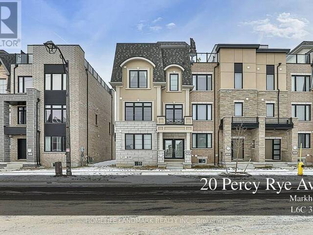 20 PERCY RYE AVENUE Markham Ontario