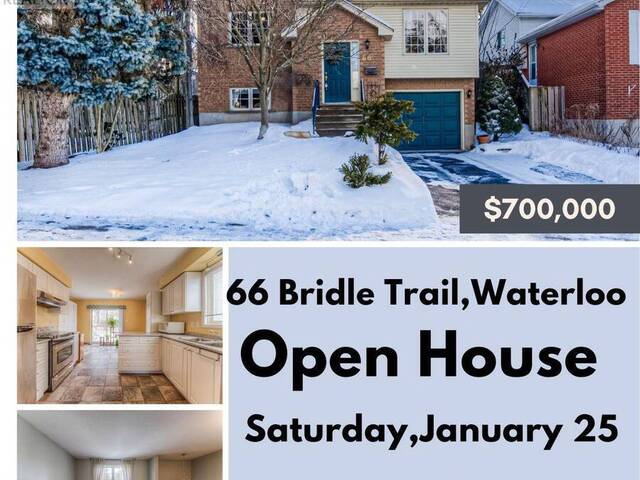 66 BRIDLE TRAIL Waterloo Ontario