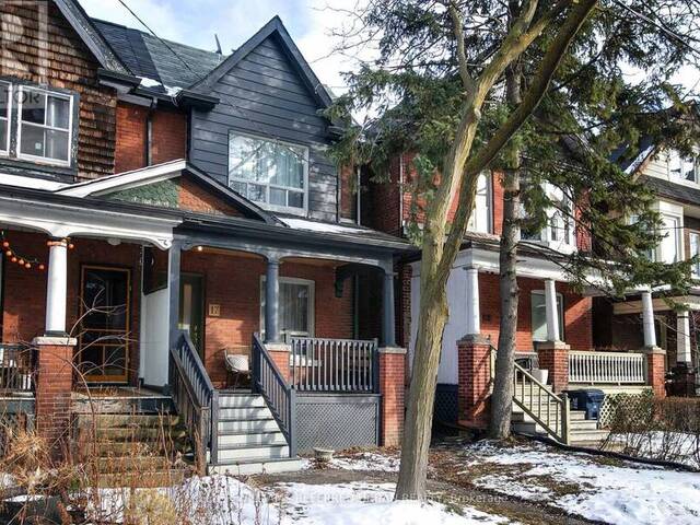 17 CALLENDER STREET Toronto Ontario