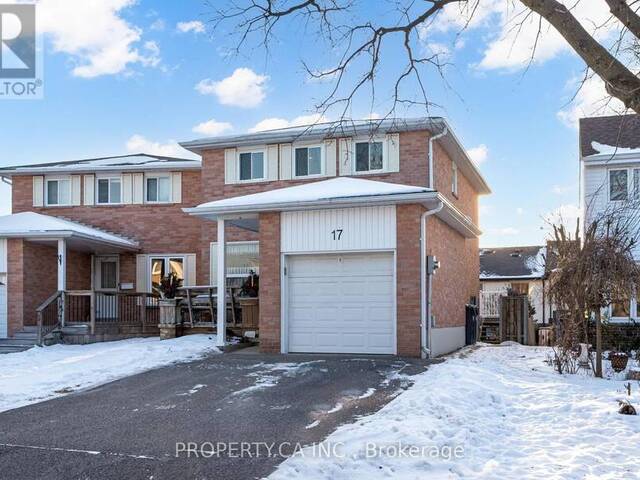 17 BARRINGTON CRESCENT Brampton Ontario