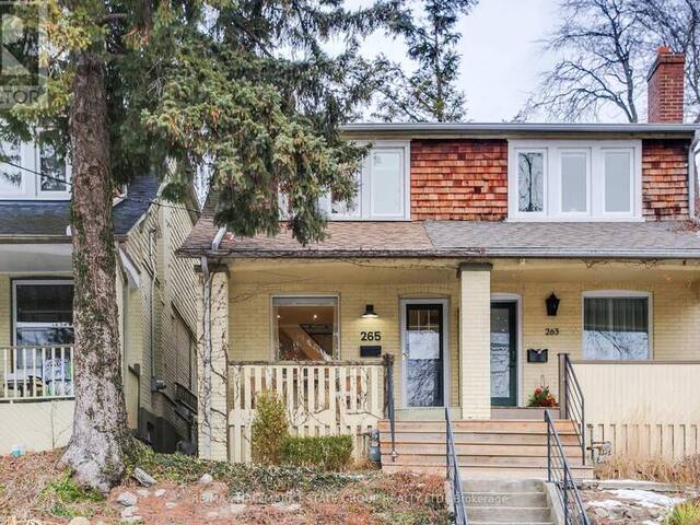 265 KENILWORTH AVENUE Toronto Ontario