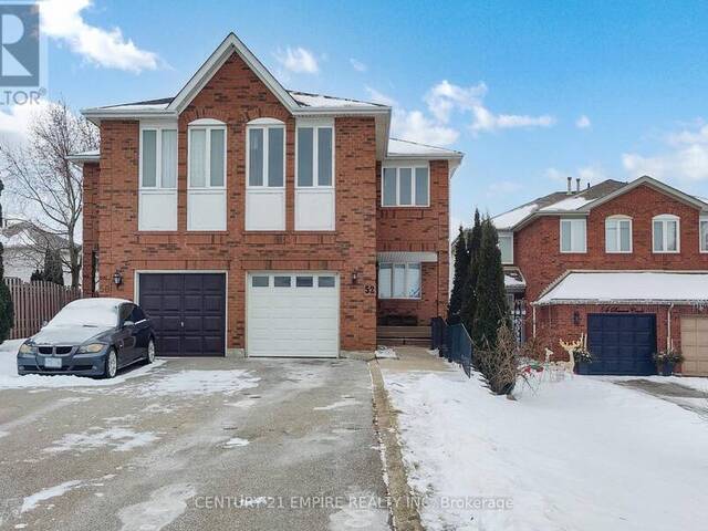 52 BROWER COURT Brampton Ontario