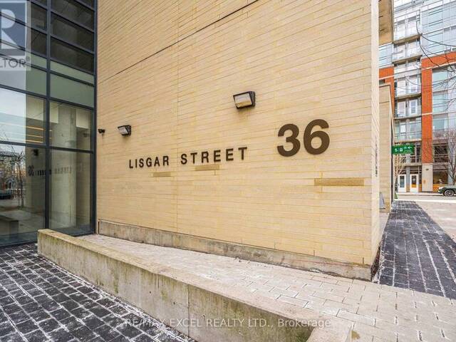 #821W - 36 LISGAR STREET Toronto Ontario