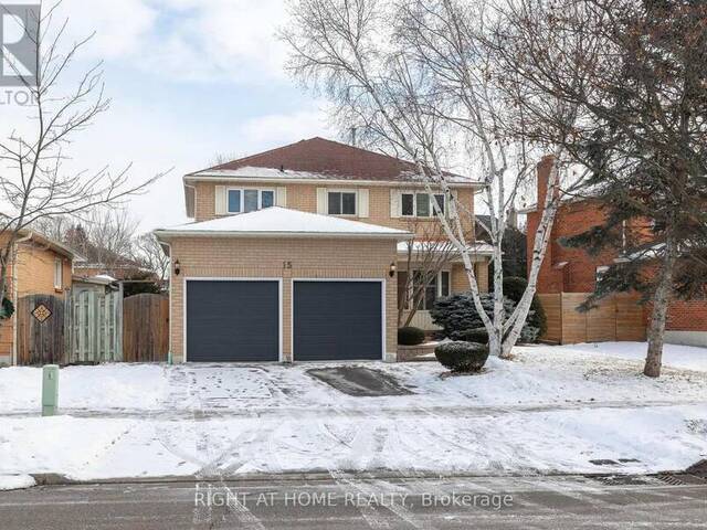 15 RIBBLESDALE DR DRIVE Whitby Ontario