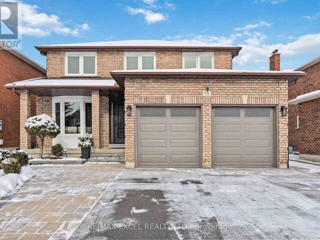 18 GLENHURST ROAD Richmond Hill Ontario