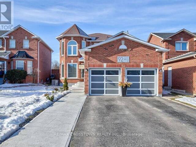 92 GOLDEN MEADOW ROAD Barrie Ontario