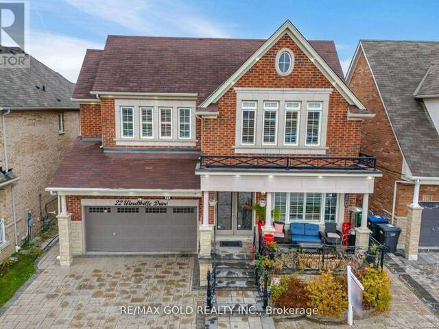 22 WARDSVILLE DRIVE Brampton Ontario