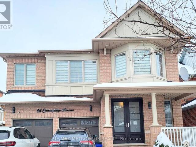 BSMT - 65 SUNNYRIDGE AVENUE Whitchurch-Stouffville Ontario