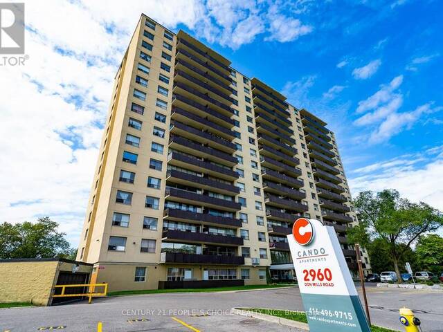 1111 - 2960 DON MILLS ROAD Toronto Ontario