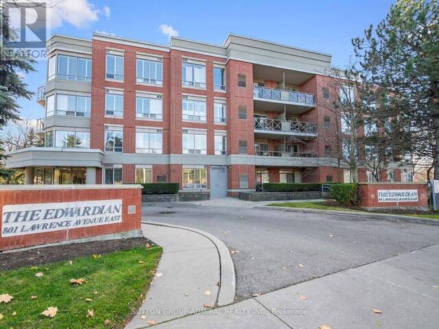 208 - 801 LAWRENCE AVENUE E Toronto Ontario