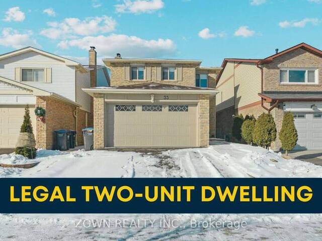 33 DAFOE CRESCENT Brampton Ontario