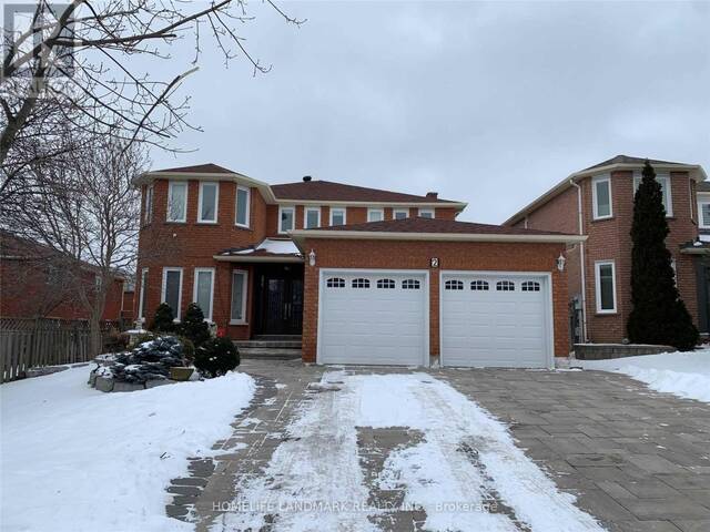 2 STRATFORD DRIVE Richmond Hill Ontario