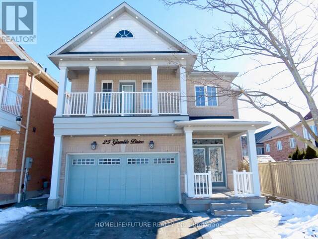 25 GAMBLE DRIVE Ajax Ontario