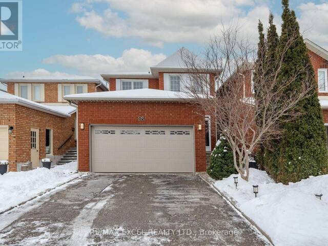 72 CROTEAU CRESCENT Vaughan Ontario