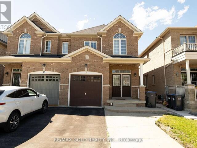 (UPPER) - 11 VANDERPOOL CRESCENT Brampton Ontario