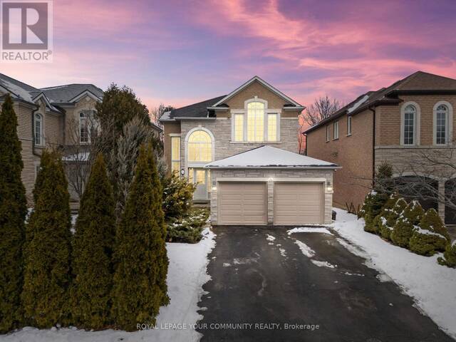 50 VALLEY RIDGE AVENUE Richmond Hill Ontario