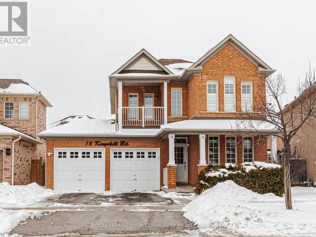 16 KINGSHILL ROAD Richmond Hill Ontario