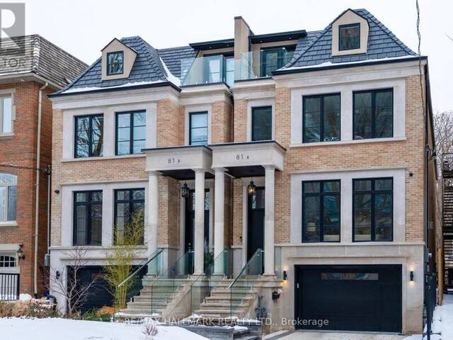 81A ORIOLE ROAD Toronto Ontario