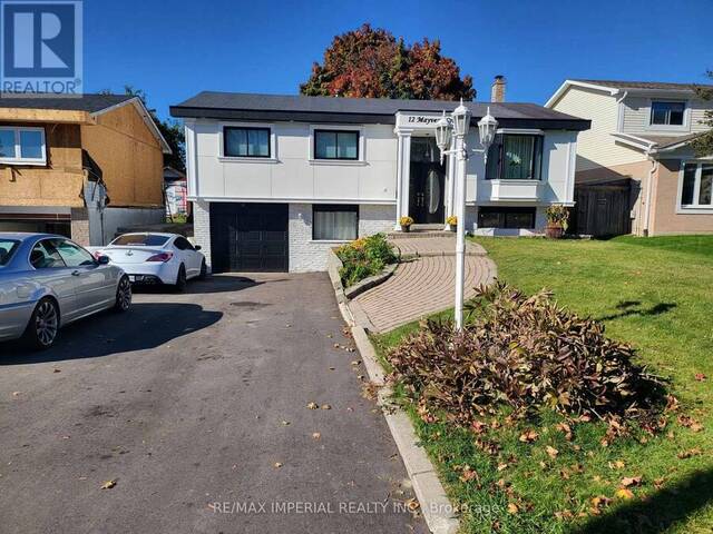 12 MAYVERN CRESCENT Richmond Hill Ontario