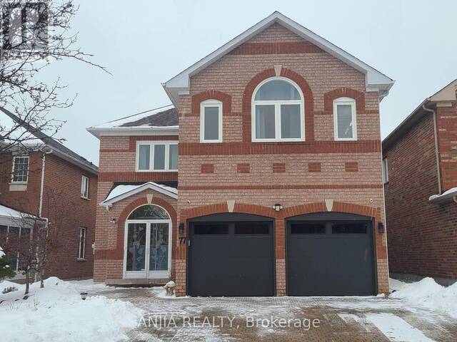 77 WALNUT GROVE CRESCENT Richmond Hill Ontario