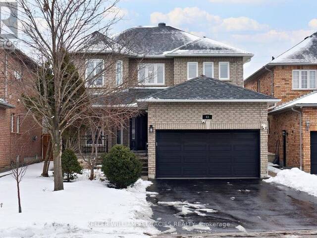 43 BRASSWINDS COURT Vaughan Ontario