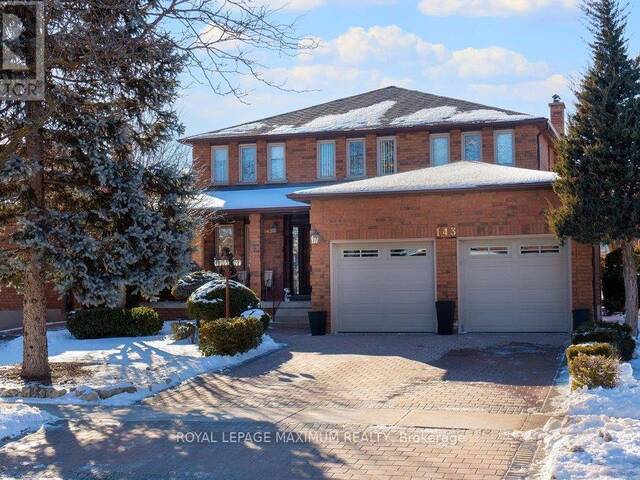 143 ZINNIA PLACE Vaughan Ontario