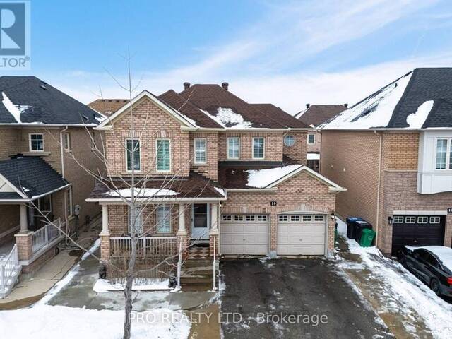 19 CITRONELLA LANE Brampton Ontario