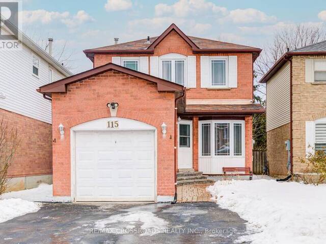 115 ECCLESTONE DRIVE Brampton Ontario