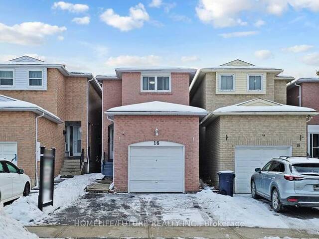 16 CHAD CRESCENT Toronto Ontario