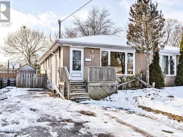 78 BIRKDALE ROAD Toronto Ontario